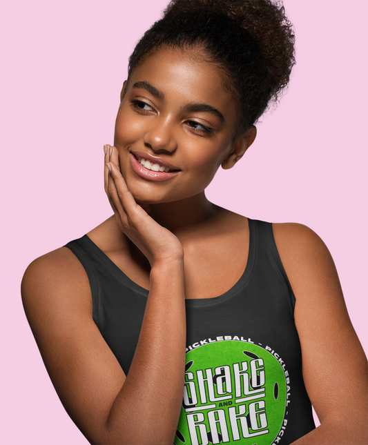 Shake & Bake - Women’s fitted racerback tank top