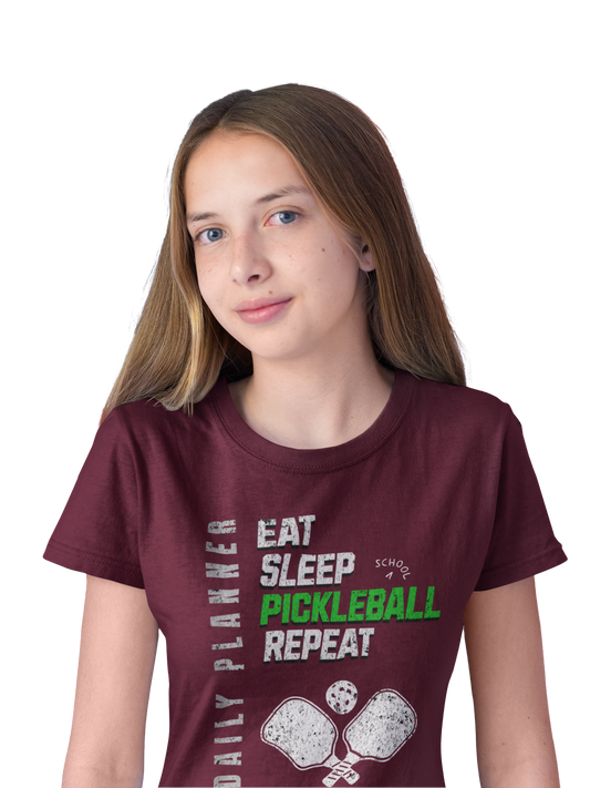 Daily Planner - School - Youth Short Sleeve T-Shirt