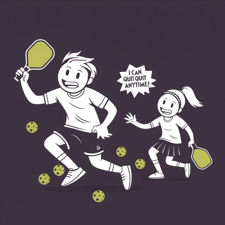 Addicted To Pickleball