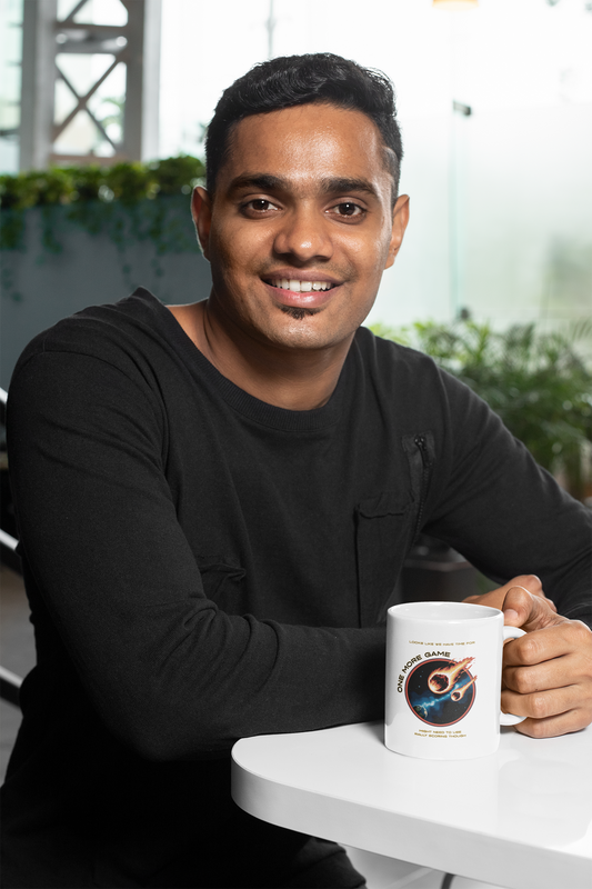 Asteroid – One More Game Mug – 11oz & 15oz White