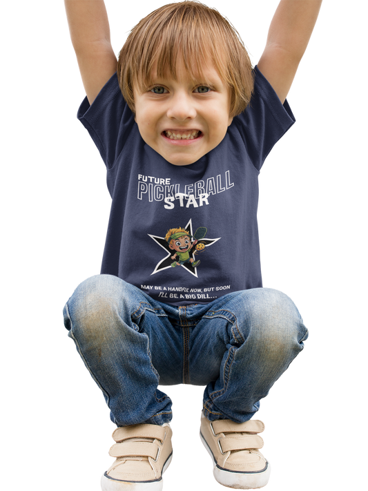 Future Pickleball Star (Boys) 2 - Toddler Short Sleeve Tee