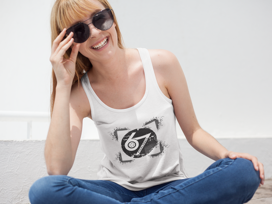 Six Seven - Women’s fitted racerback tank top