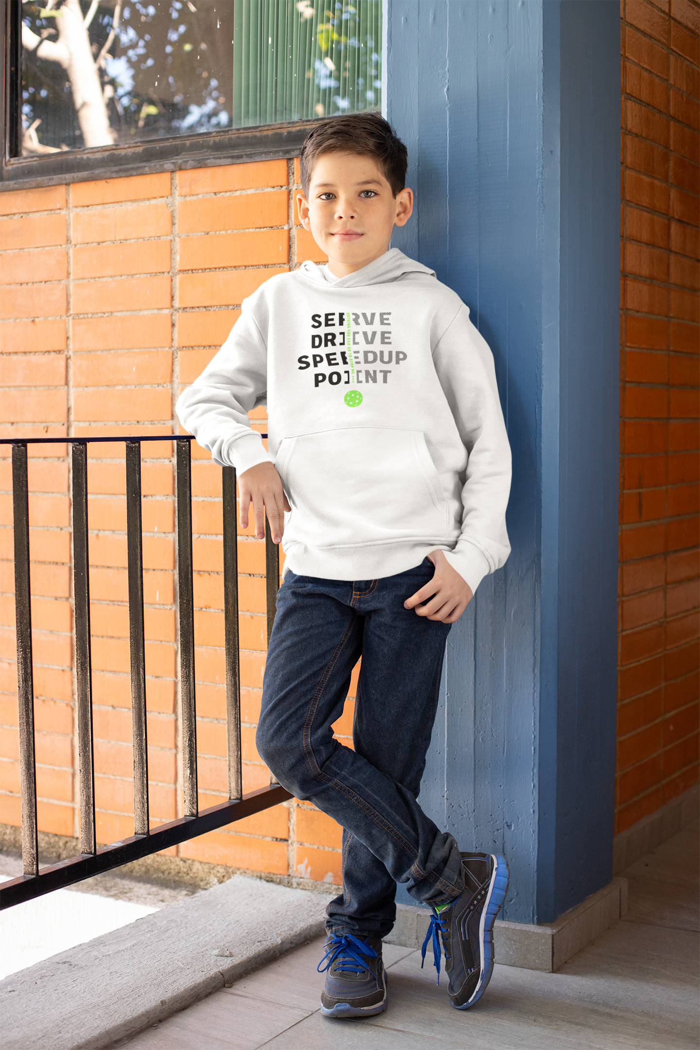 Stop Me - Youth heavy blend hoodie