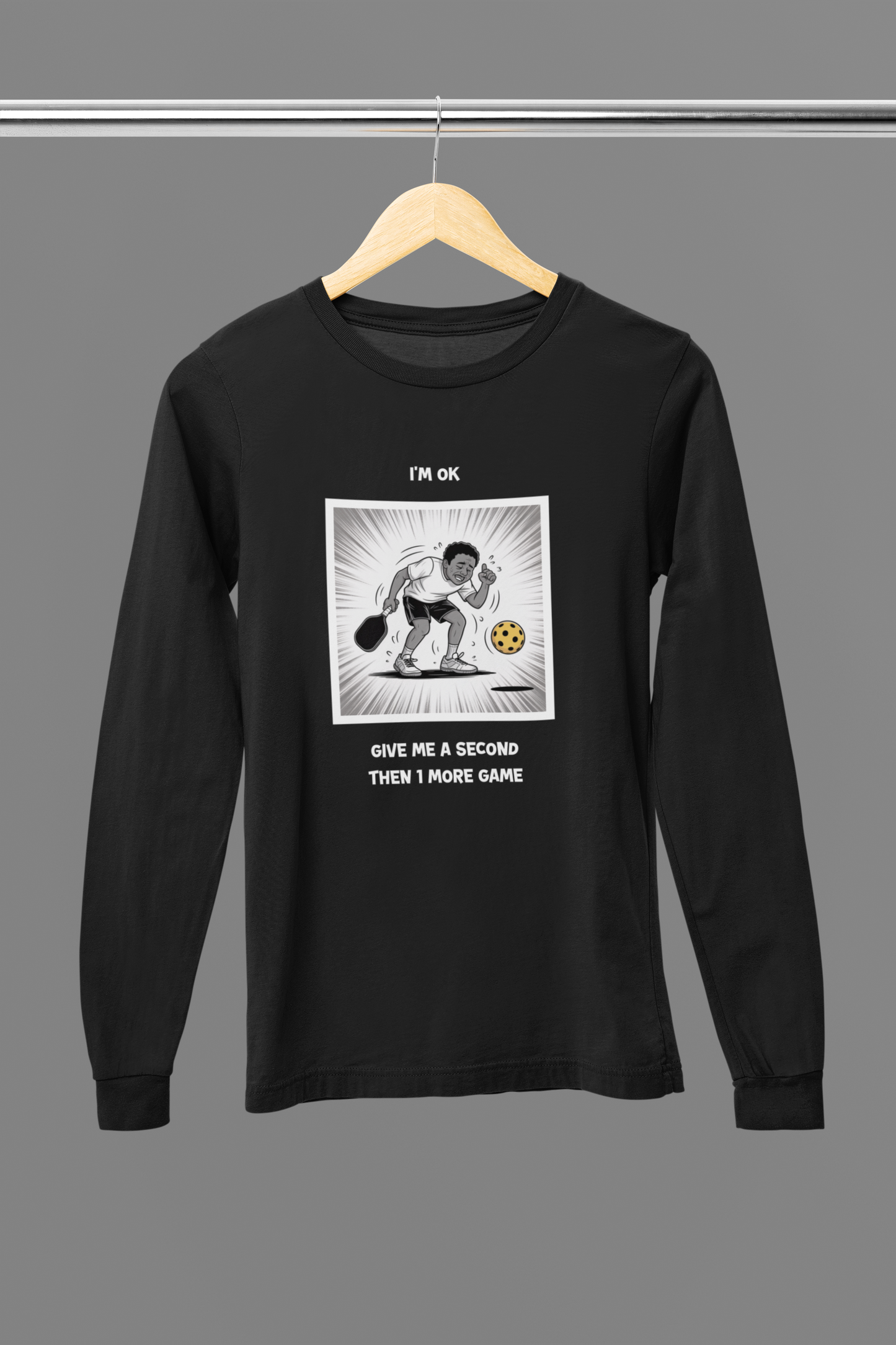 I'm Ok (Male) 2 - Unisex Long Sleeve Tee