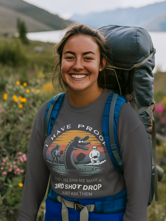 I Have Proof (3rd Shot Drop) - Unisex Long Sleeve Tee