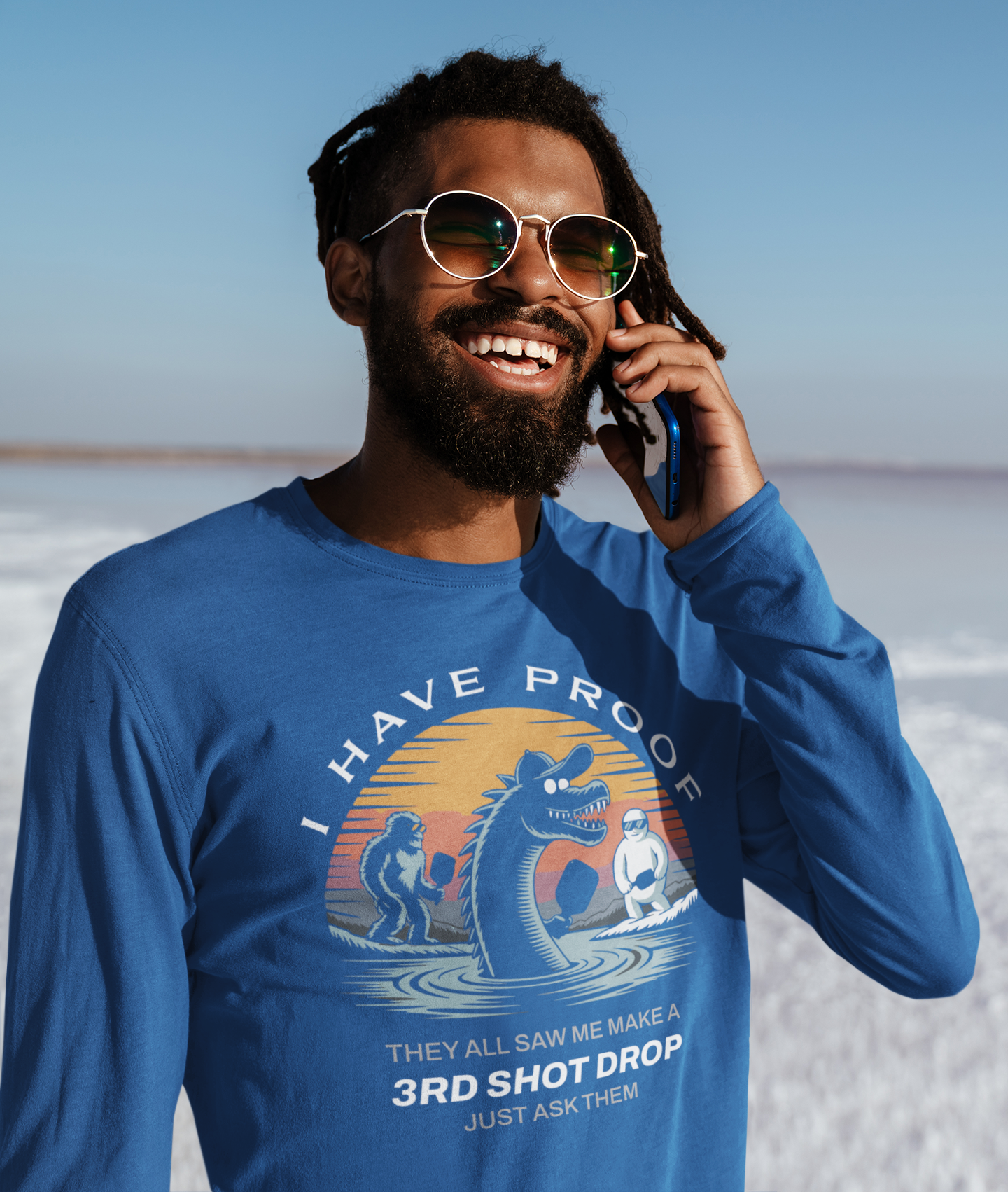 I Have Proof (3rd Shot Drop) - Unisex Long Sleeve Tee