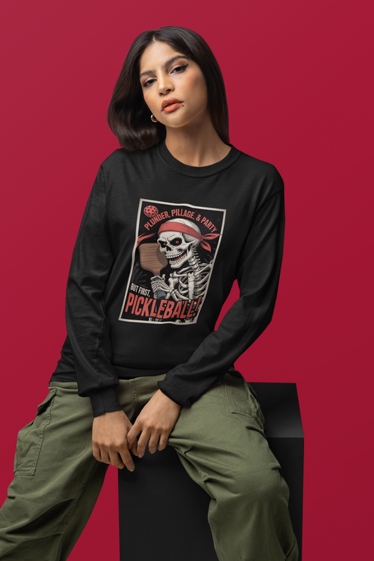 Plunder Pillage Party 2 - Unisex Long Sleeve Tee