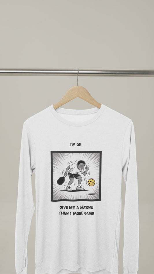 I'm Ok (Male) 2 - Unisex Long Sleeve Tee
