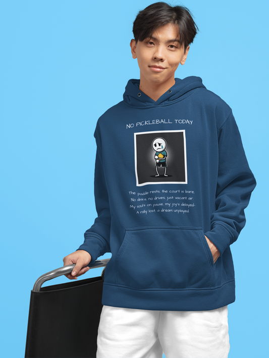 No Pickleball Today (Male) 1 - Youth heavy blend hoodie