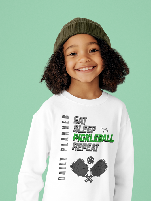 Daily Planner - School - Youth crewneck sweatshirt