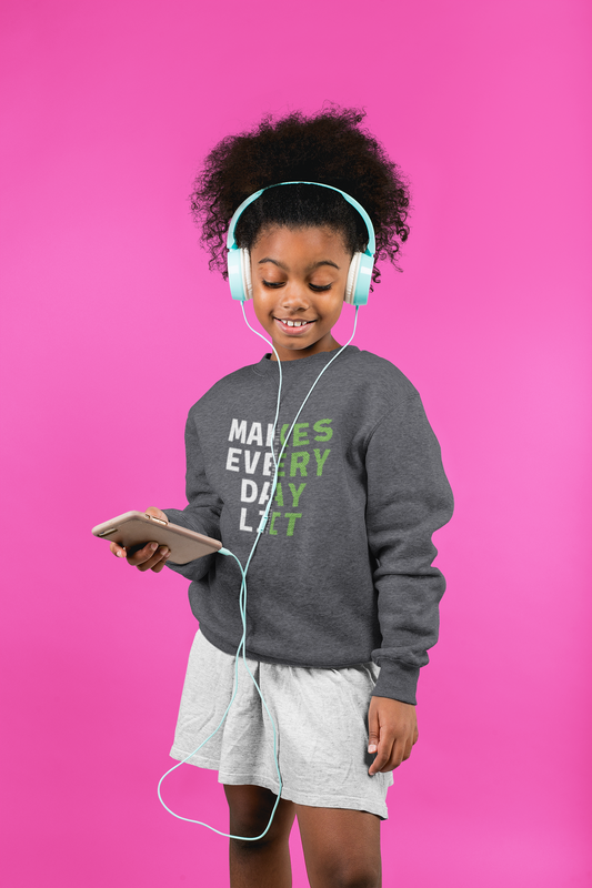 Isn't Everything (Lit) - Youth crewneck sweatshirt