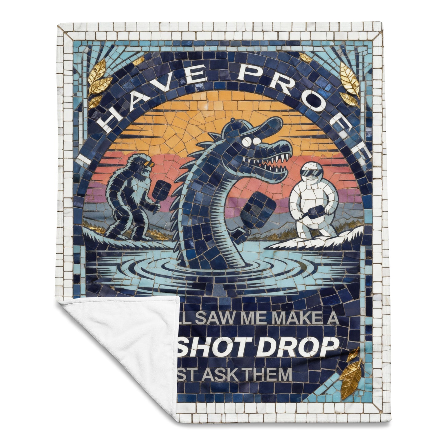 I Have Proof (3rd Shot Drop) - Throw Blanket