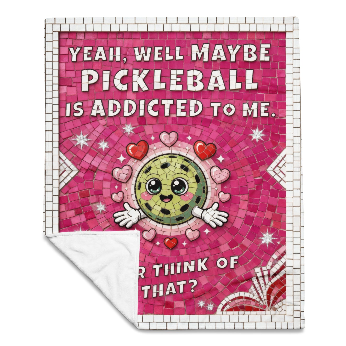 Addicted To Me Mosaic 3 - Throw Blanket
