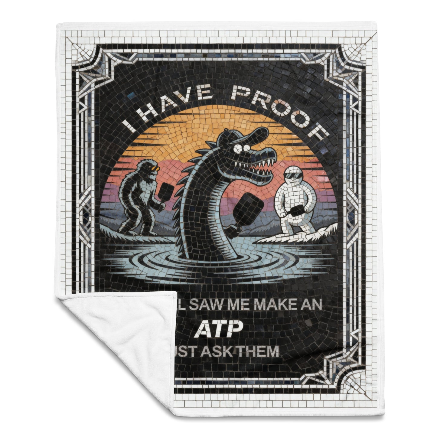 I Have Proof (ATP) Mosaic - Throw Blanket