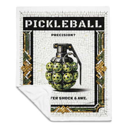 Grenade (Shock & Awe) Mosaic - Throw Blanket