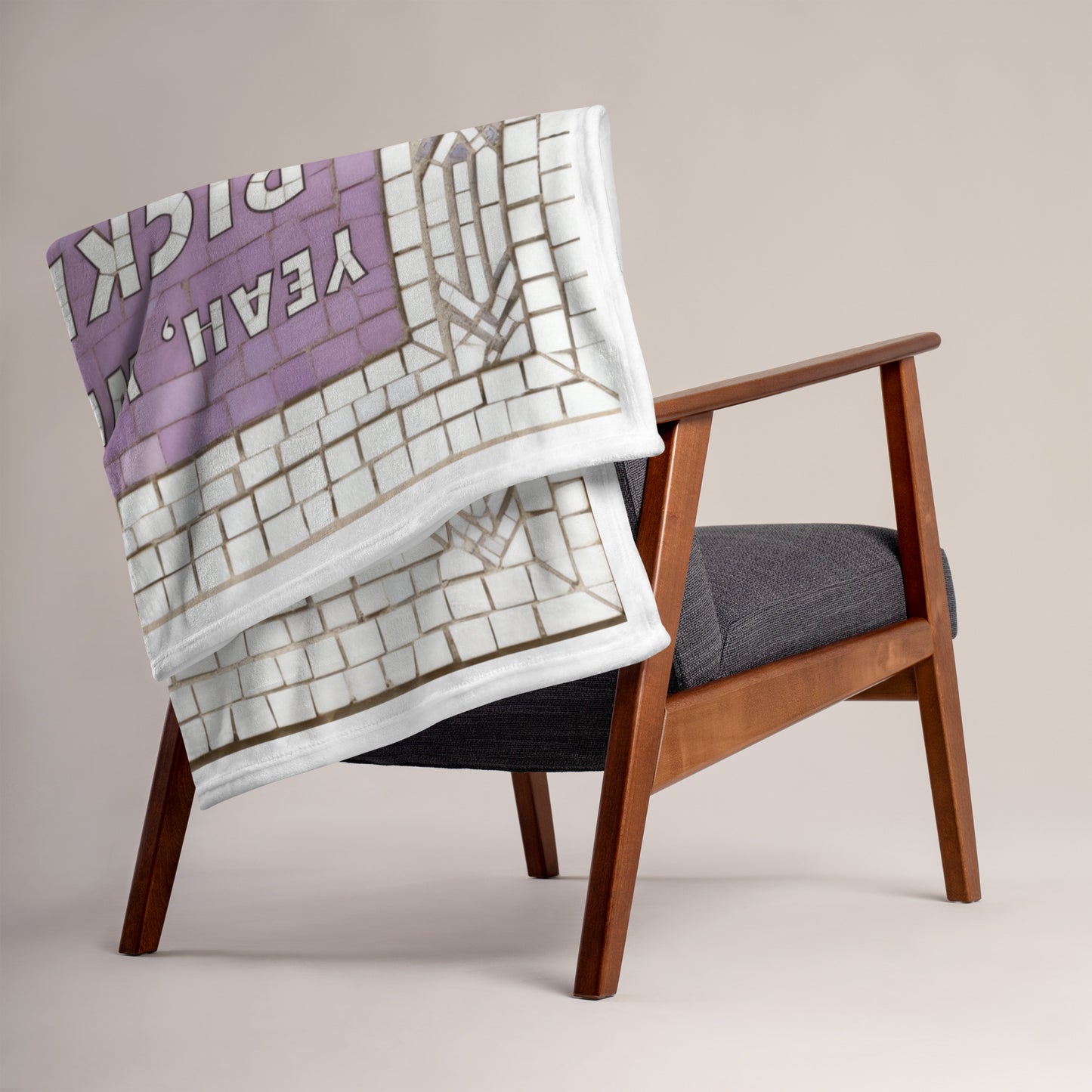 Addicted To Me Mosaic - Throw Blanket