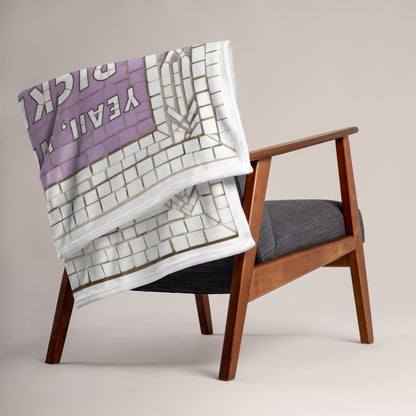 Addicted To Me Mosaic - Throw Blanket