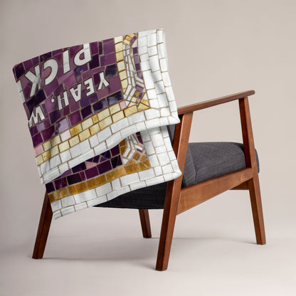 Addicted To Me Mosaic 2 - Throw Blanket