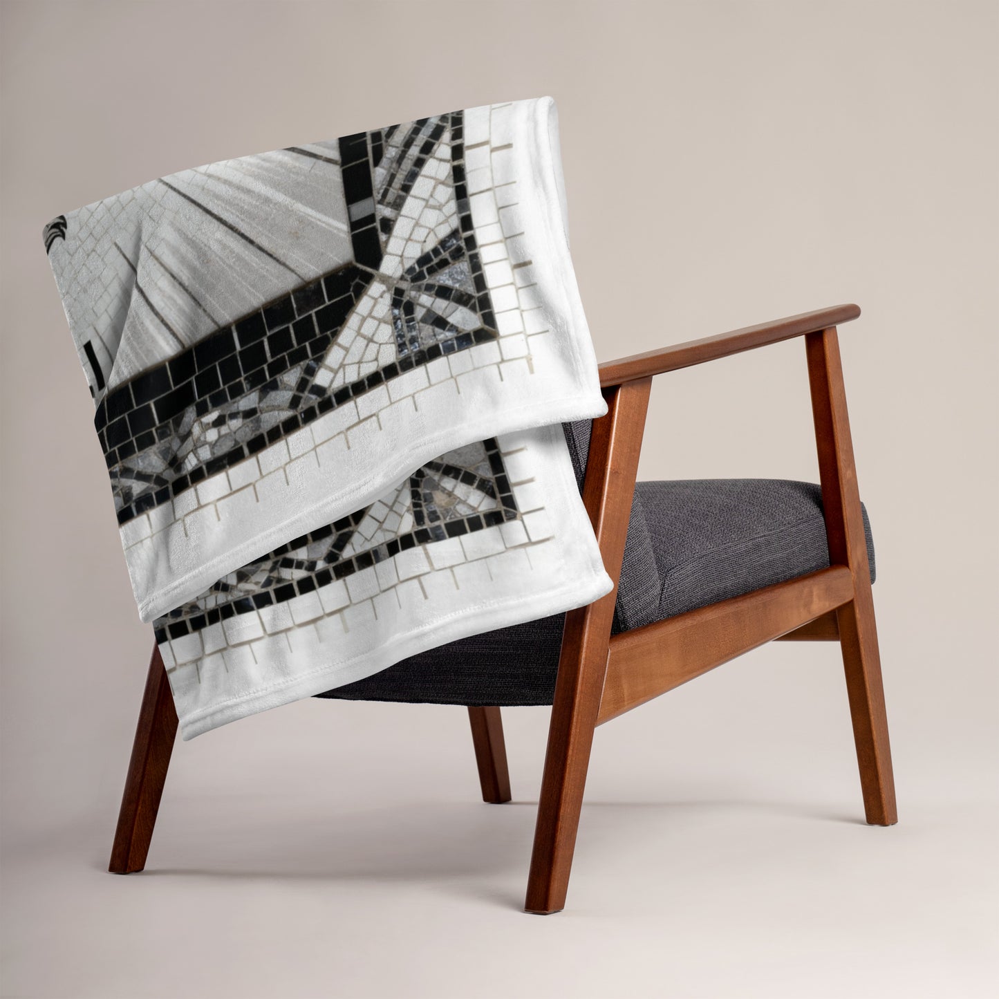 I'm Ok Mosaic 1 - Throw Blanket