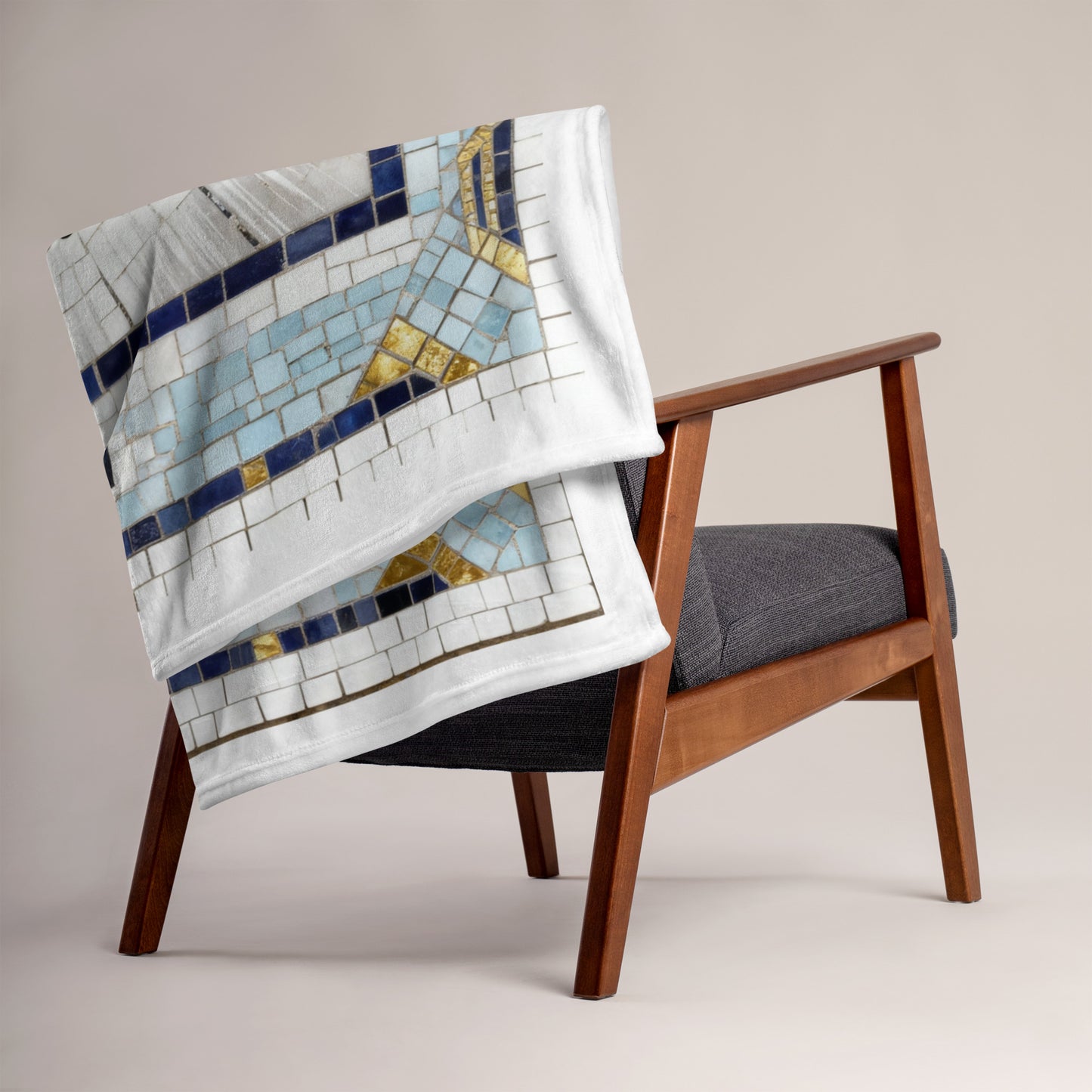 I'm Ok Mosaic 2 - Throw Blanket