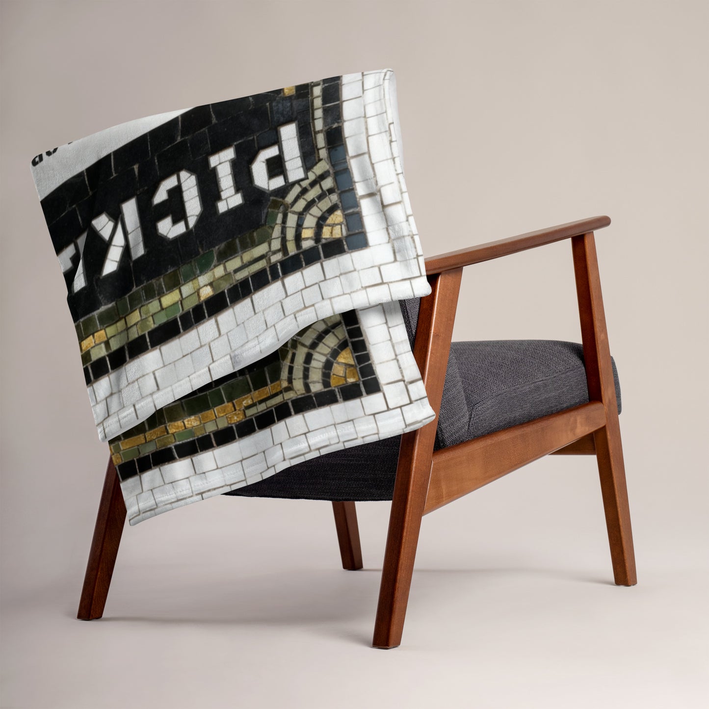 Grenade (Lob First) Mosaic - Throw Blanket