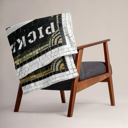 Grenade (Lob First) Mosaic - Throw Blanket