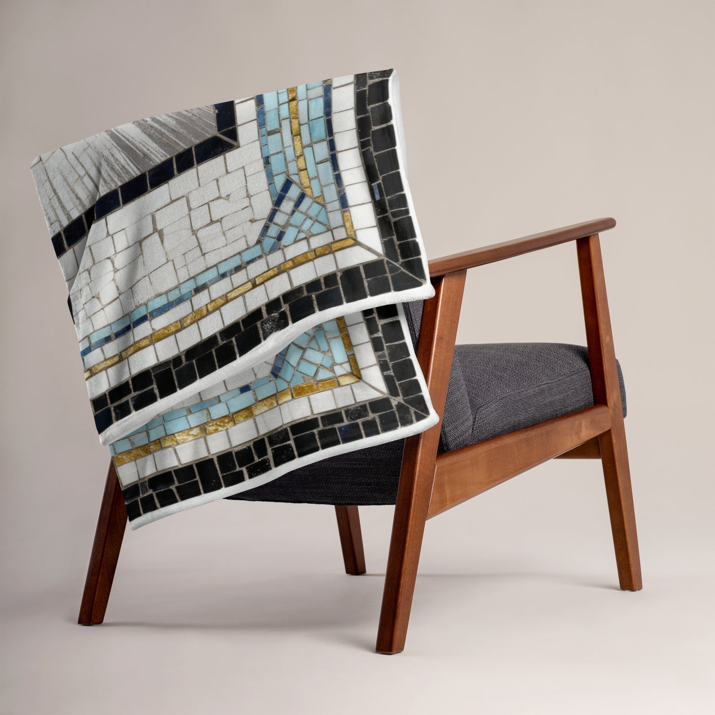 I'm Ok Mosaic 4 - Throw Blanket