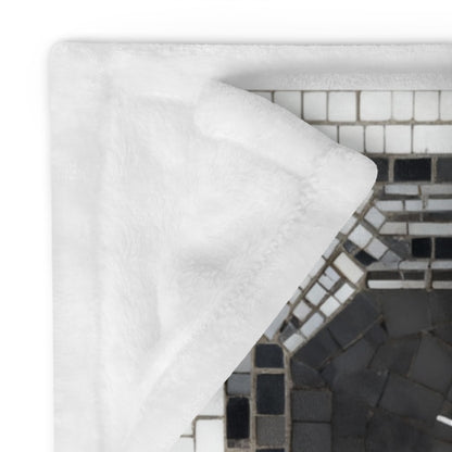 No Pickleball Today Mosaic 1 - Throw Blanket