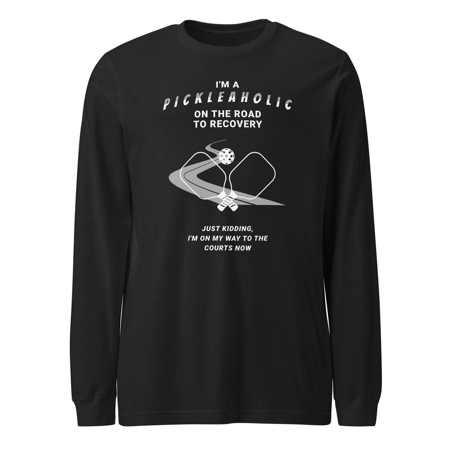 Pickleaholic - Unisex Long Sleeve Tee