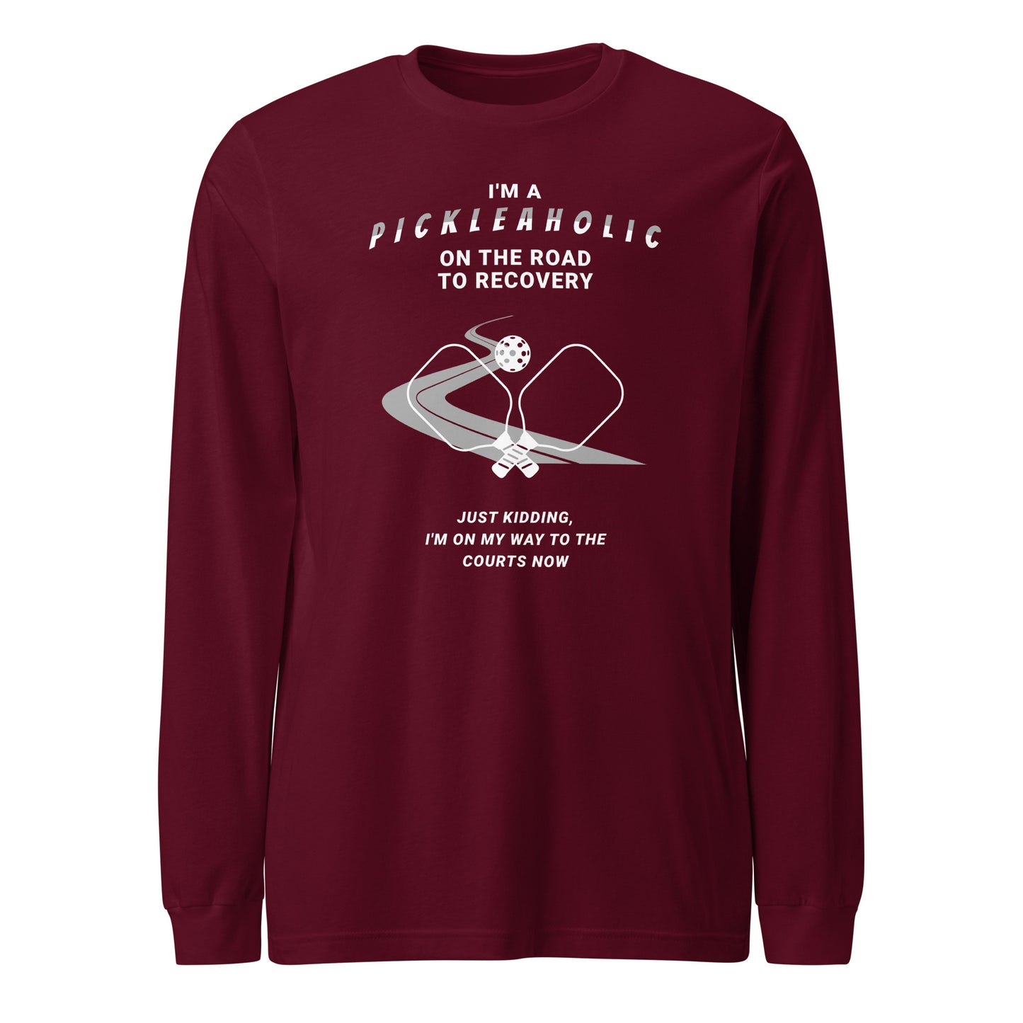 Pickleaholic - Unisex Long Sleeve Tee