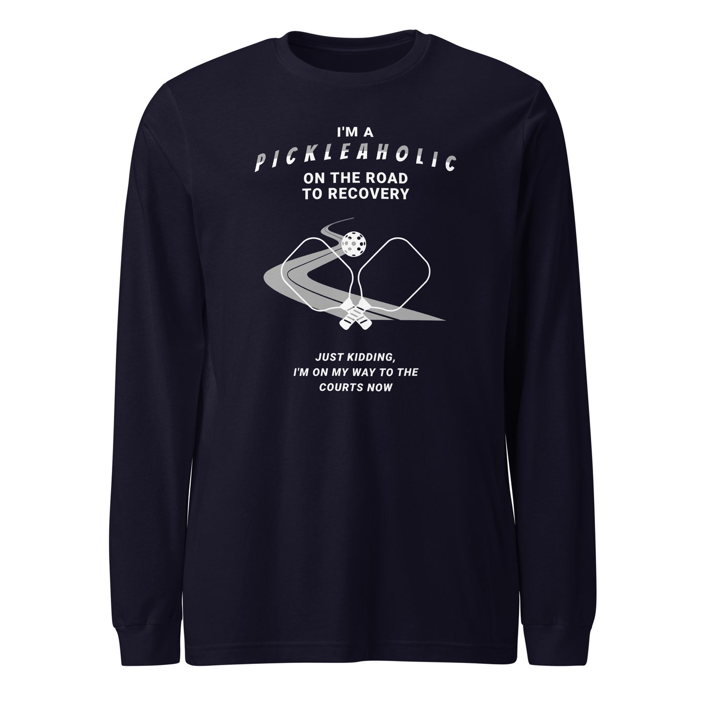 Pickleaholic - Unisex Long Sleeve Tee
