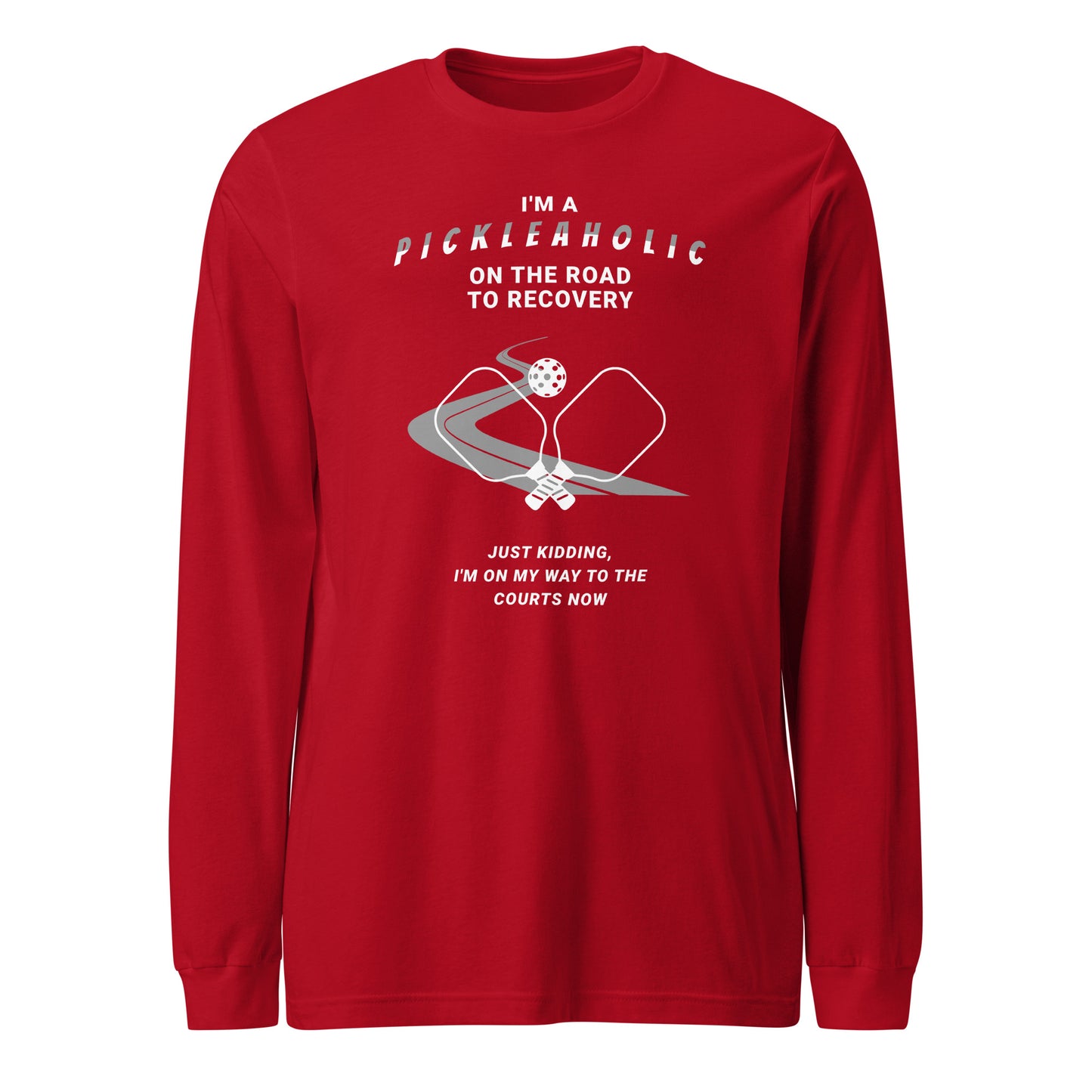Pickleaholic - Unisex Long Sleeve Tee