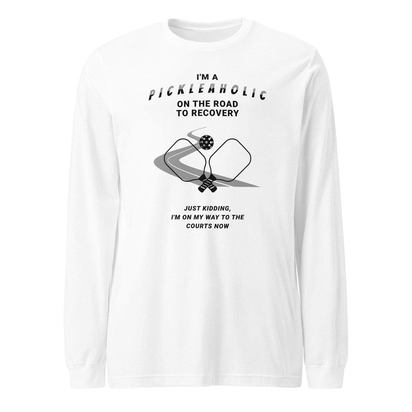 Pickleaholic - Unisex Long Sleeve Tee